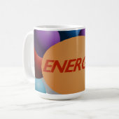 Gute Vibes Energy Tasse (Vorderseite Links)