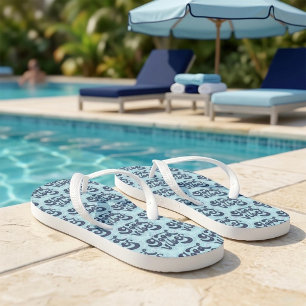 Gute Vibes Flip Flops Badesandalen
