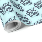 Gute Vibes Geschenkpapier (Rolleneckpunkt)