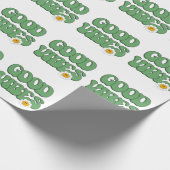 Gute Vibes Geschenkpapier (Ecke)