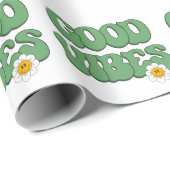 Gute Vibes Geschenkpapier (Rolleneckpunkt)