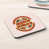 Gute Vibes Getränkeuntersetzer (Linke Seite)