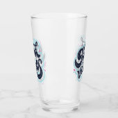 Gute Vibes Glas (Links)