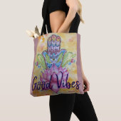Gute Vibes Hamsa Kunst-Taschen-Tasche Tasche (Von Nahem)