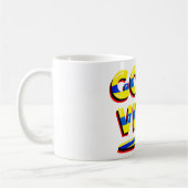 Gute Vibes, inspirierend, Text Kaffeetasse (Links)