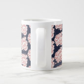 Gute Vibes Jumbo-Tasse (Rückseite)