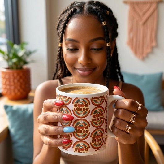 Gute Vibes Jumbo-Tasse