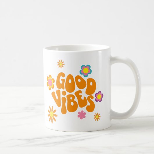 Gute Vibes Kaffeetasse (Rechts)
