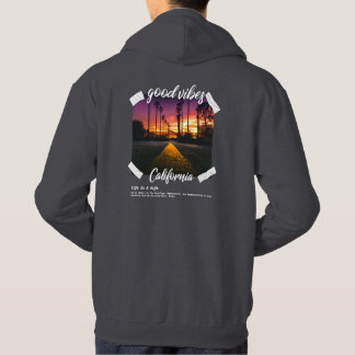 Gute Vibes Kalifornien Hoodie