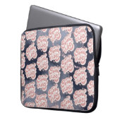 Gute Vibes Laptopschutzhülle (Vorderseite Links)
