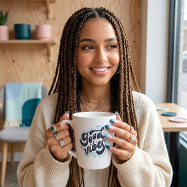 Gute Vibes Latte Tasse