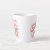 Gute Vibes Milchtasse (Vorderseite)