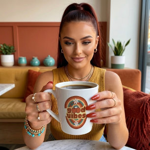 Gute Vibes Milchtasse