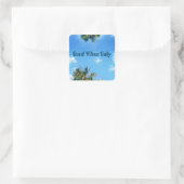 Gute Vibes nur Aufkleber (Tasche)