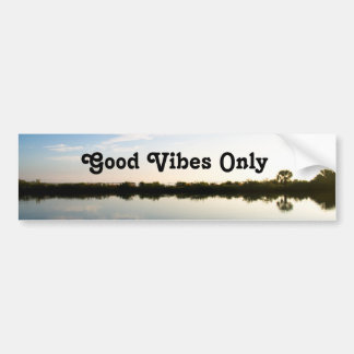 Gute Vibes nur die Natur Custom Autoaufkleber