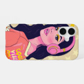 Gute Vibes nur _ iPhone case 16 Hülle (Rückseite (Horizontal))