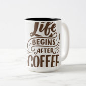 Gute Vibes nur Kaffee Tasse - Inspiration positiv (VorderseiteRechts)