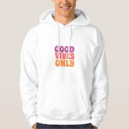 Gute Vibes nur Minimalistisch Hoodie