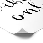 Gute Vibes nur Poster (Ecke)