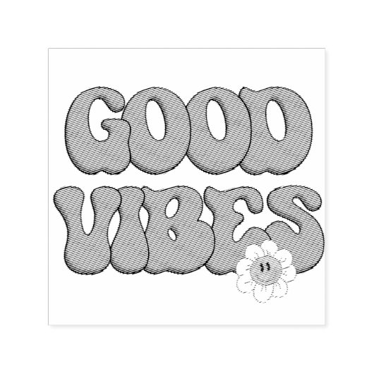 Gute Vibes Permastempel (Design)
