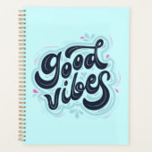 Gute Vibes Planer (Vorderseite)