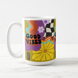 Gute Vibes - Retro-Tage Kaffeetasse