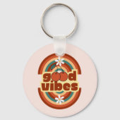 Gute Vibes Schlüsselanhänger (Rückseite)