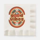 Gute Vibes Serviette (Vorderseite)