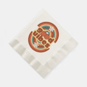 Gute Vibes Serviette (Ecke)