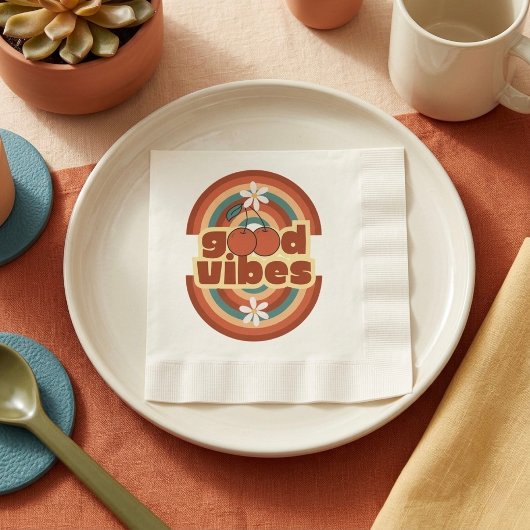 Gute Vibes Serviette