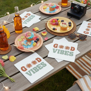Gute Vibes Serviette