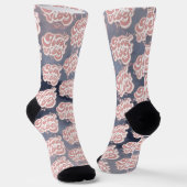 Gute Vibes Socken (Gewinkelt)