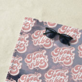 Gute Vibes Strandtuch (Beispiel)