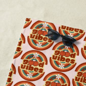 Gute Vibes Strandtuch (Beispiel)