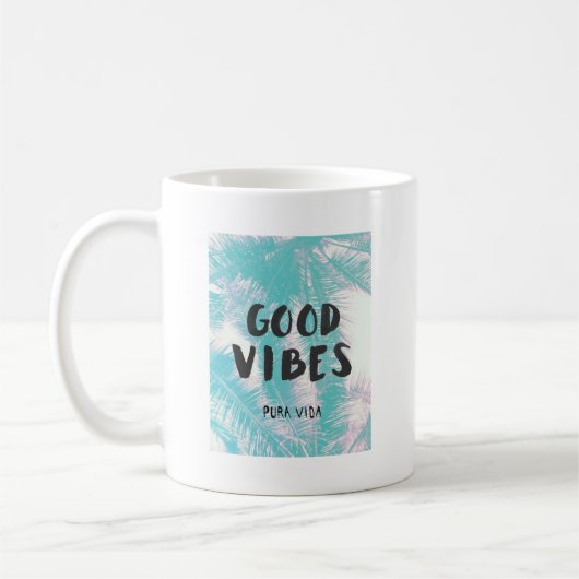 Gute Vibes Tasse (Links)