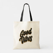 Gute Vibes Tragetasche (Rückseite)