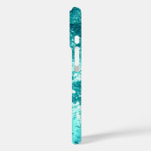 Gute Vibes und Cooles blaues Wasser Case-Mate iPhone Hülle (Rückseite / Links)