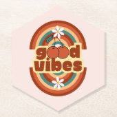 Gute Vibes Untersetzer (Vorderseite)