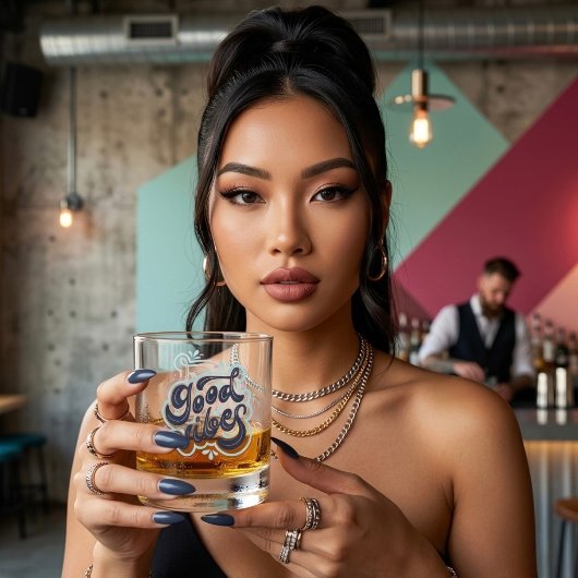 Gute Vibes Whiskyglas