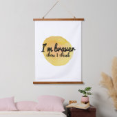 gute vibes Zitate für die Selbst-Liebe Wandteppich Mit Holzrahmen (Schlafzimmer)