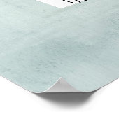 Gute Vibes zitieren nur Poster-Typografie Poster (Ecke)