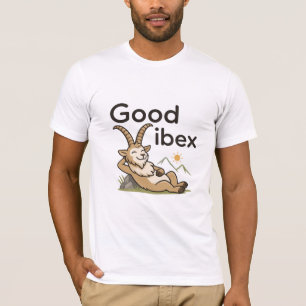 Gute Vibex Lustiges Ibex Wortspiel T-Shirt Minim