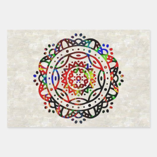 Gute Vibrationen Geschenkpapier Set (Vorderseite 3)