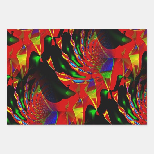 Gute Vibrationen Geschenkpapier Set (Vorderseite 2)