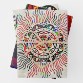 Gute Vibrationen Geschenkpapier Set (Beispiel)