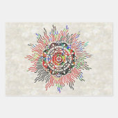 Gute Vibrationen Geschenkpapier Set (Vorderseite)