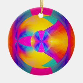 Gute Vibrationen Keramikornament