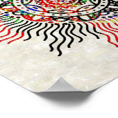 Gute Vibrationen Poster (Ecke)