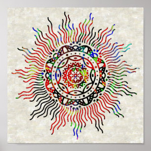 Gute Vibrationen Poster