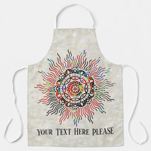 Gute Vibrationen Schürze (Vorderseite)